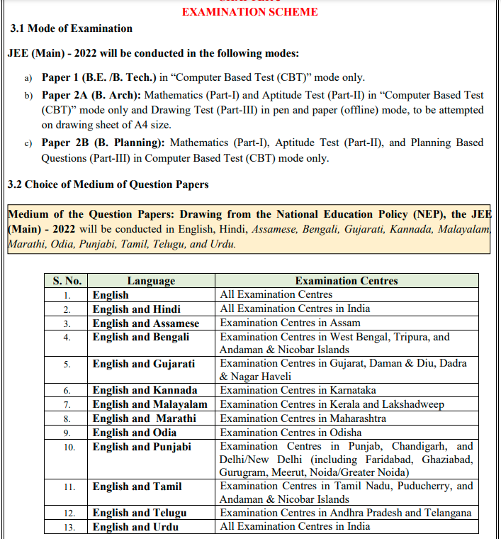 Phase I January Exam Instruction